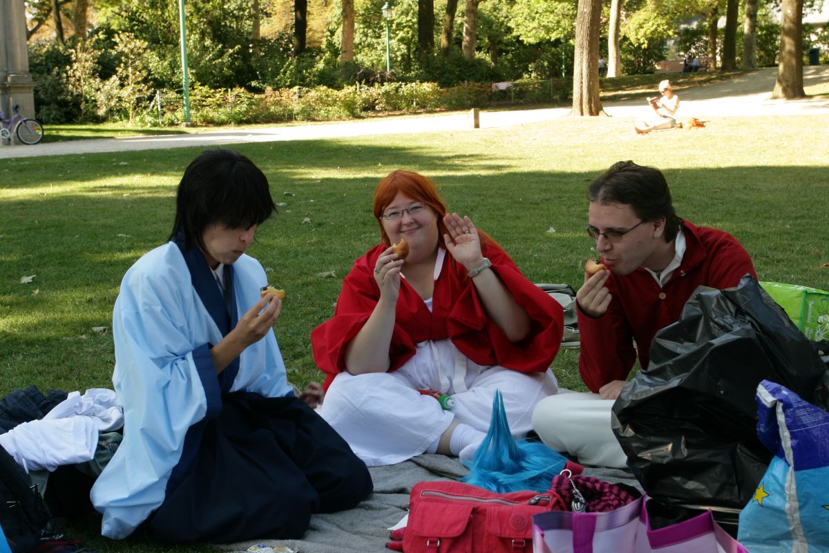 Belgian Cosplay Team picnic