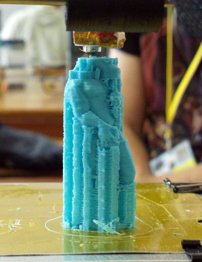 FinFur Summer Camp 2013, 3D printer