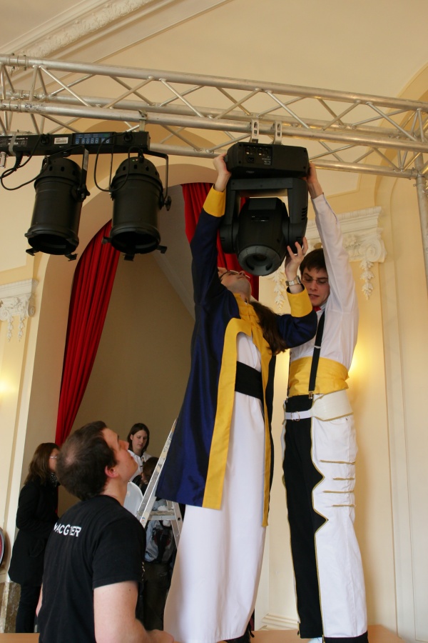 Belgian Cosplay Ball, Venue & Setup