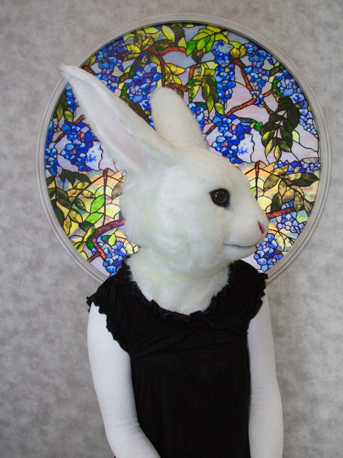 Studio Booty photoshoot, Lumie bunny