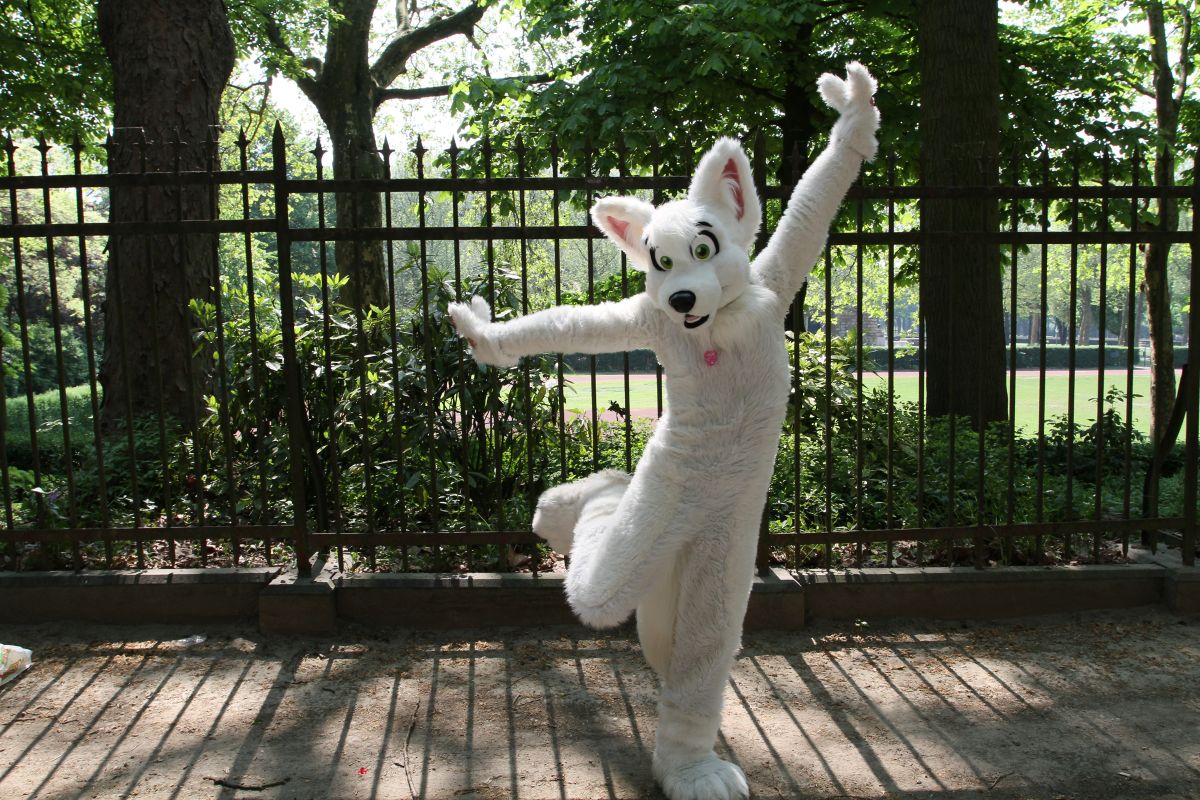 Belgium Strikes Back, Fursuiters in the park