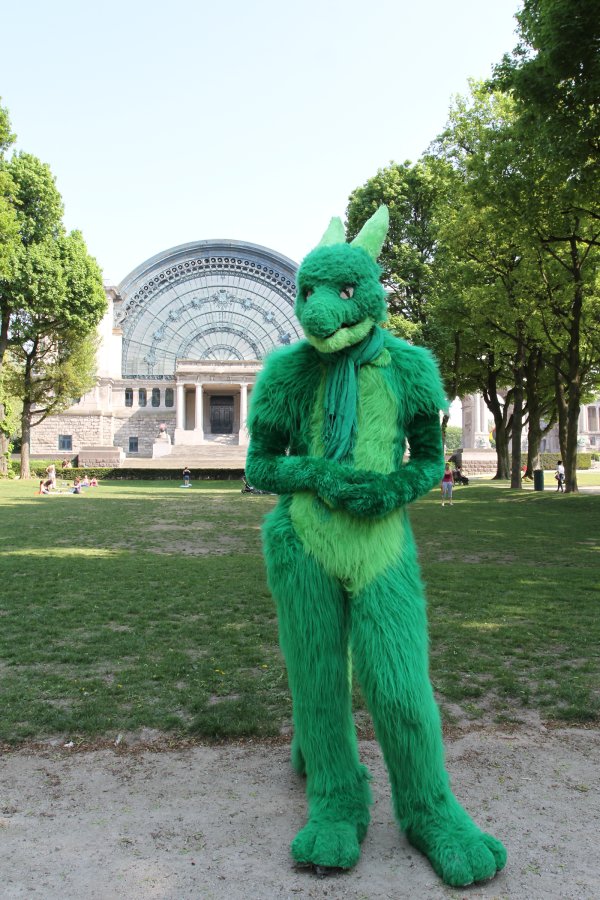 Belgium Strikes Back, Fursuiters in the park