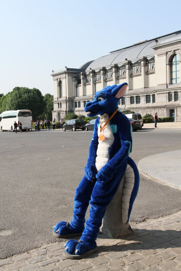 Belgium Strikes Back, Fursuiters in the park