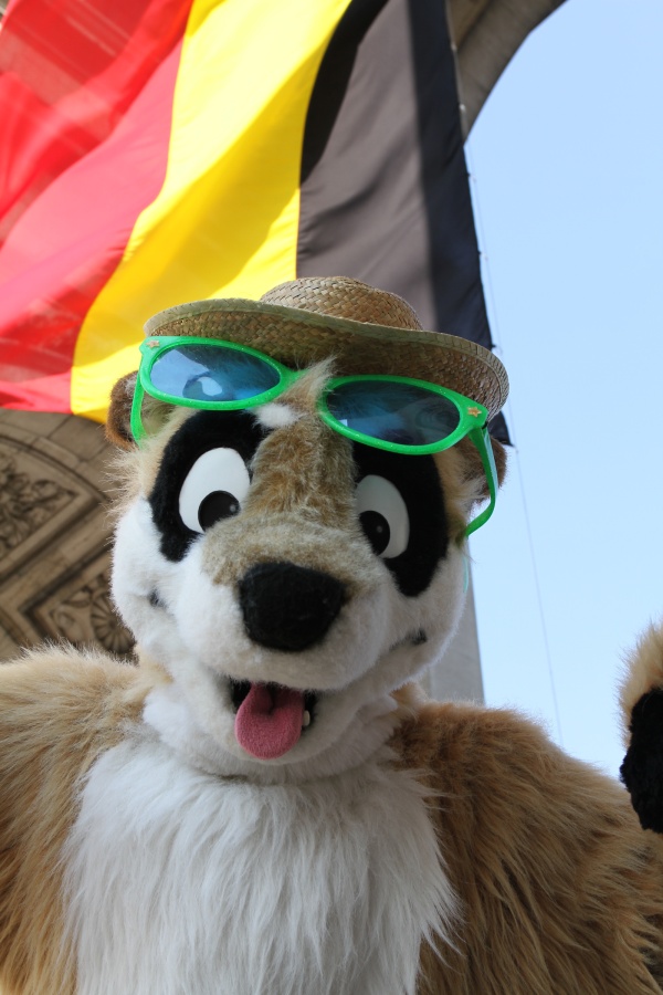 Belgium Strikes Back, Fursuiters in the park