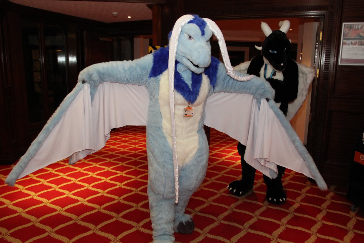 ConFuzzled 2010, Fursuiters together