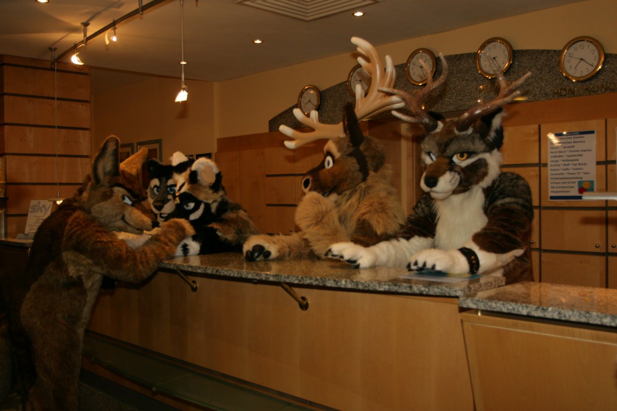 Eurofurence 15, Fursuiters together