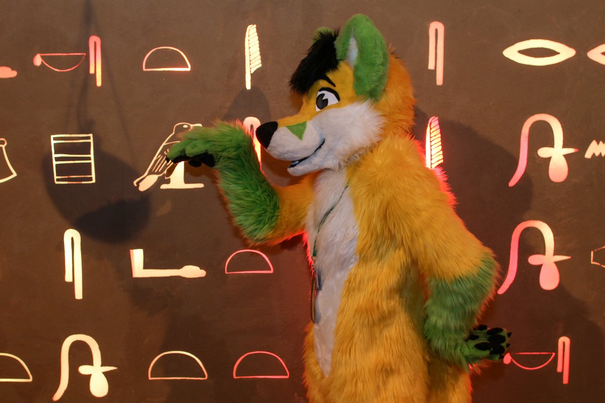Eurofurence 23, Hieroglyph wall