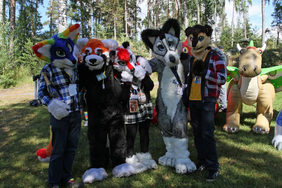 FinFur Summer Camp 2013, Furry camping photos