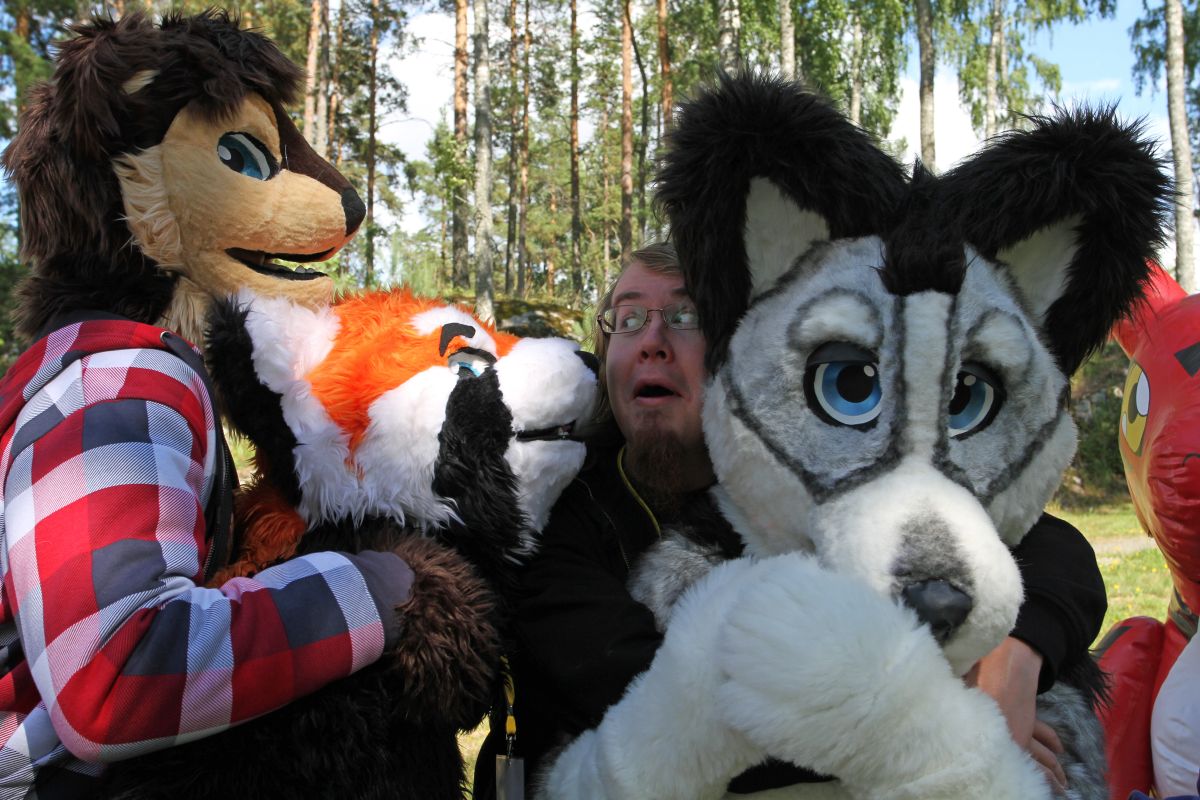 FinFur Summer Camp 2013, Furry camping photos