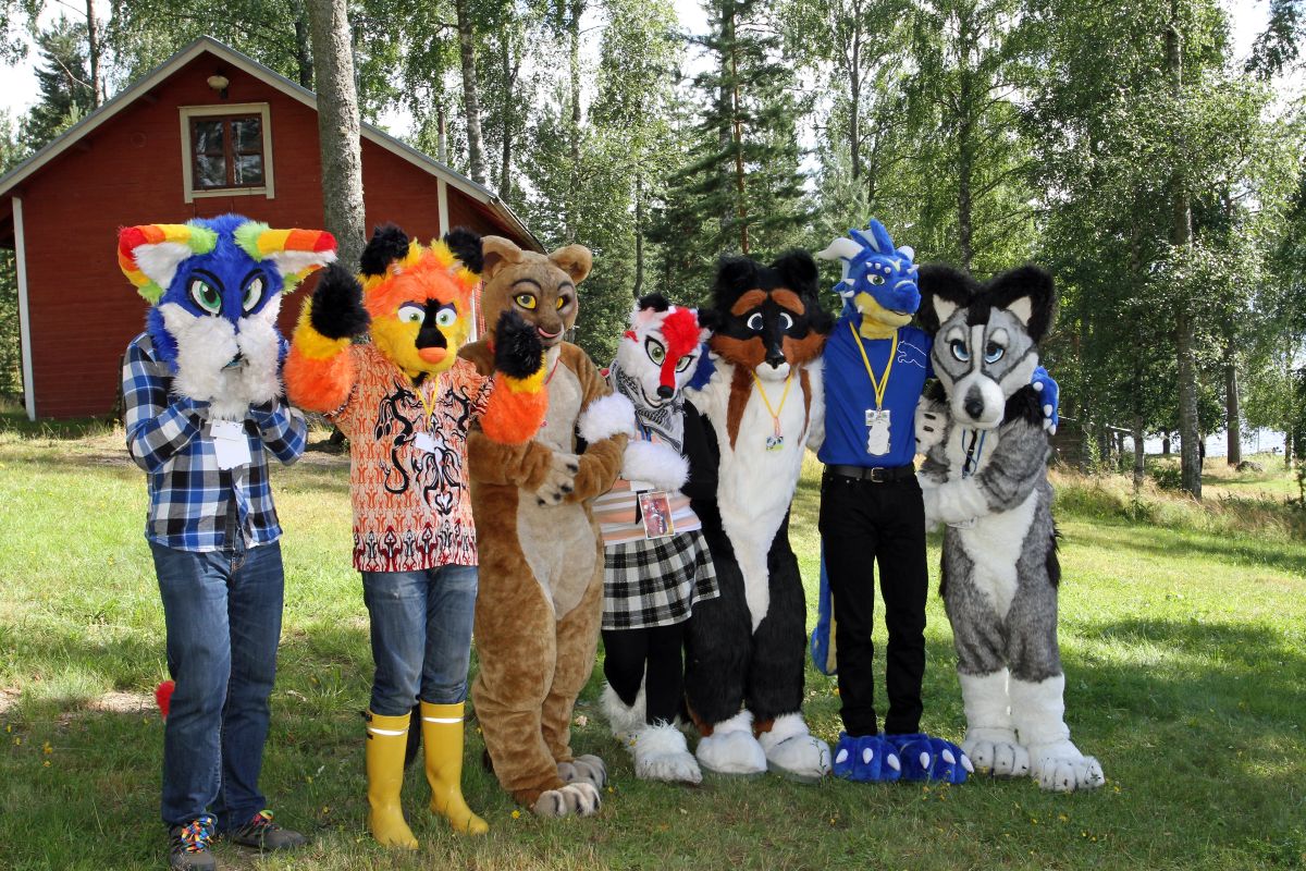 FinFur Summer Camp 2013, Furry camping photos