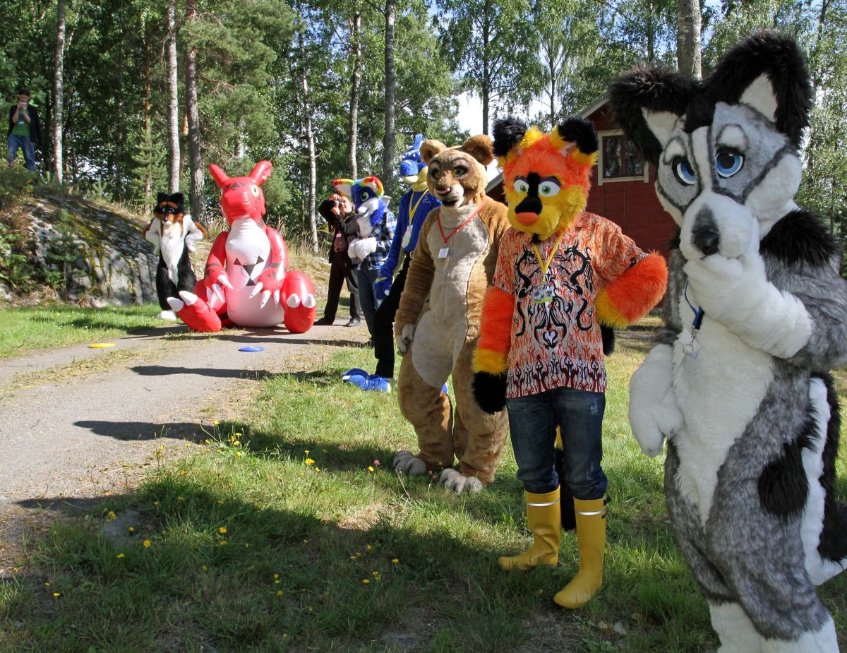 FinFur Summer Camp 2013, Furry camping photos