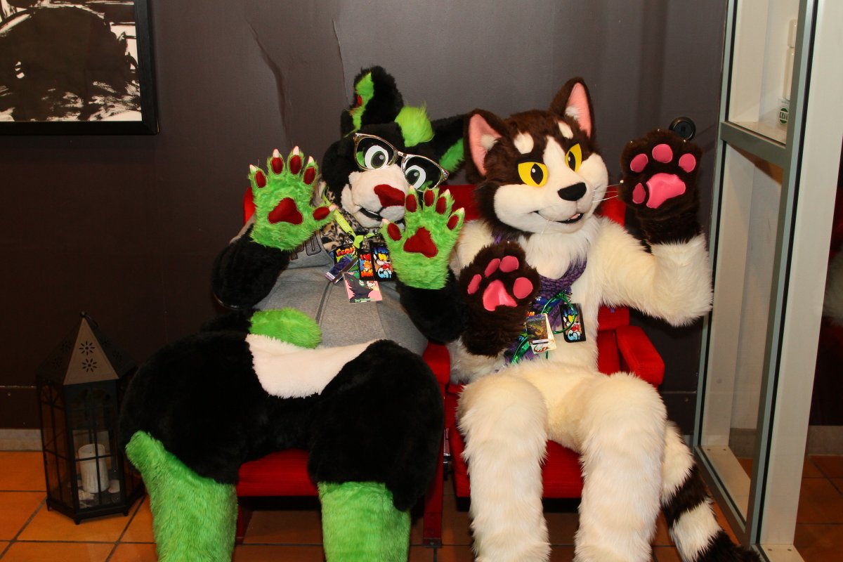 NordicFuzzCon 2015, More fursuits