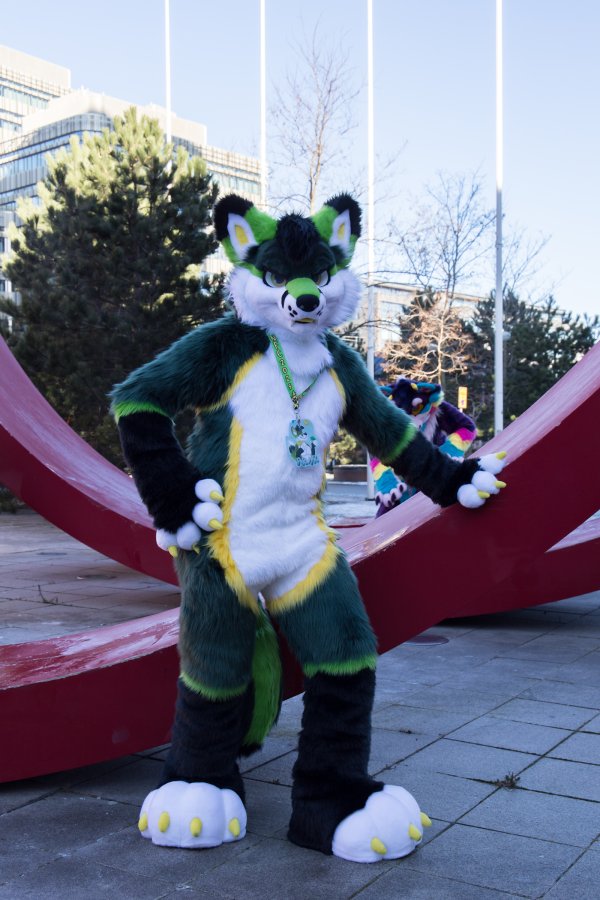 NordicFuzzCon 2025, Fursuits outdoors