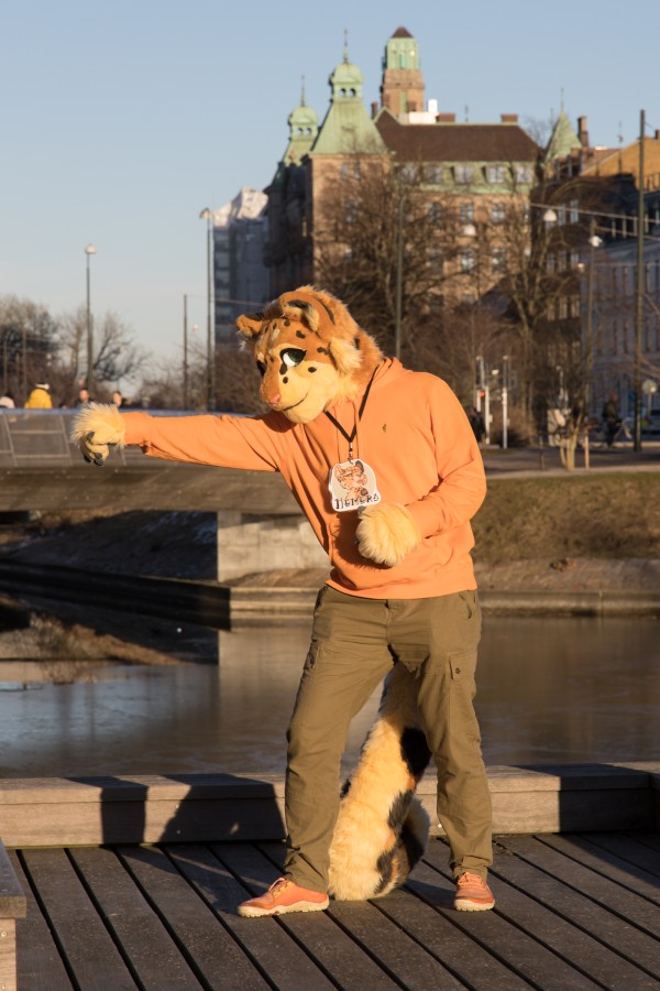 NordicFuzzCon 2025, Fursuits outdoors