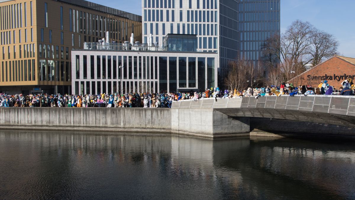 NordicFuzzCon 2025, Fursuits outdoors