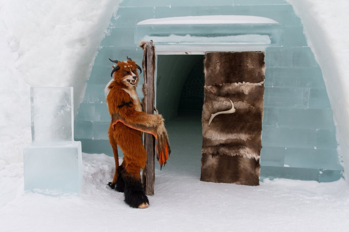 Furry northern Sweden trip, Ice Hotel