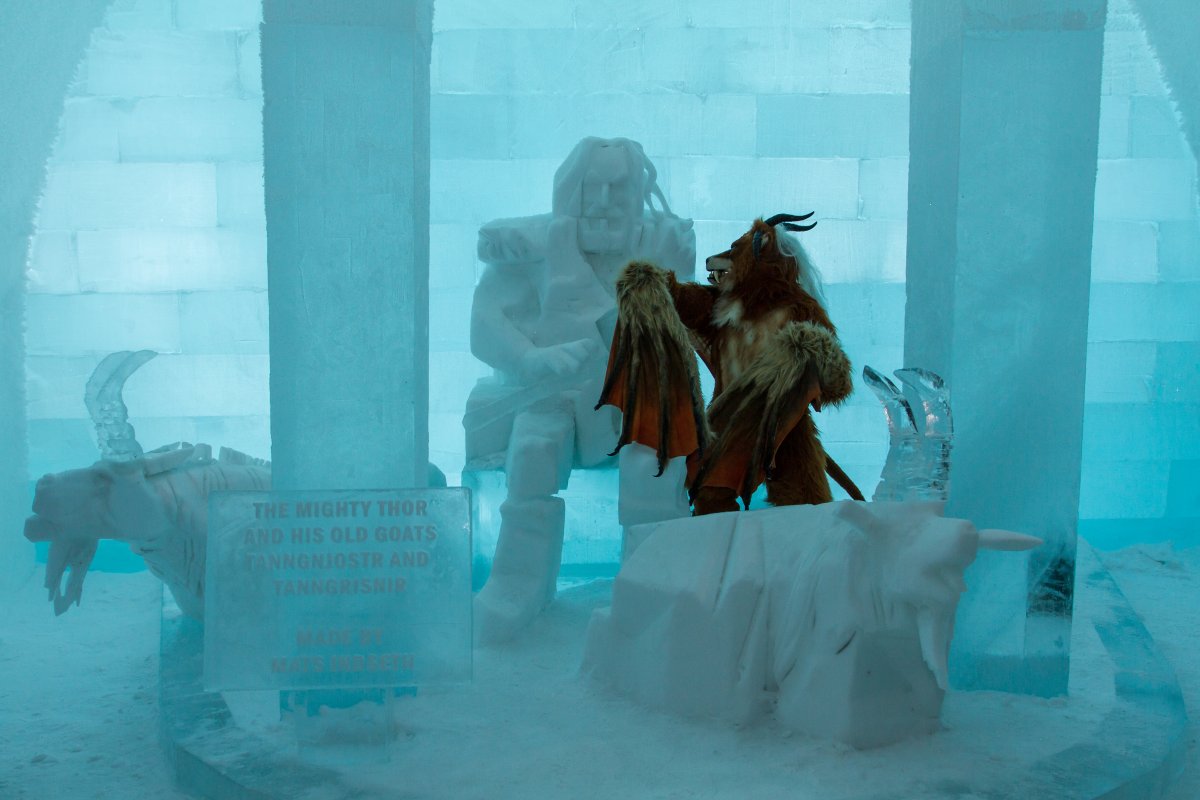 Furry northern Sweden trip, Ice Hotel