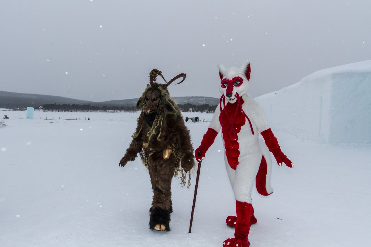 Furry northern Sweden trip, Ice Hotel