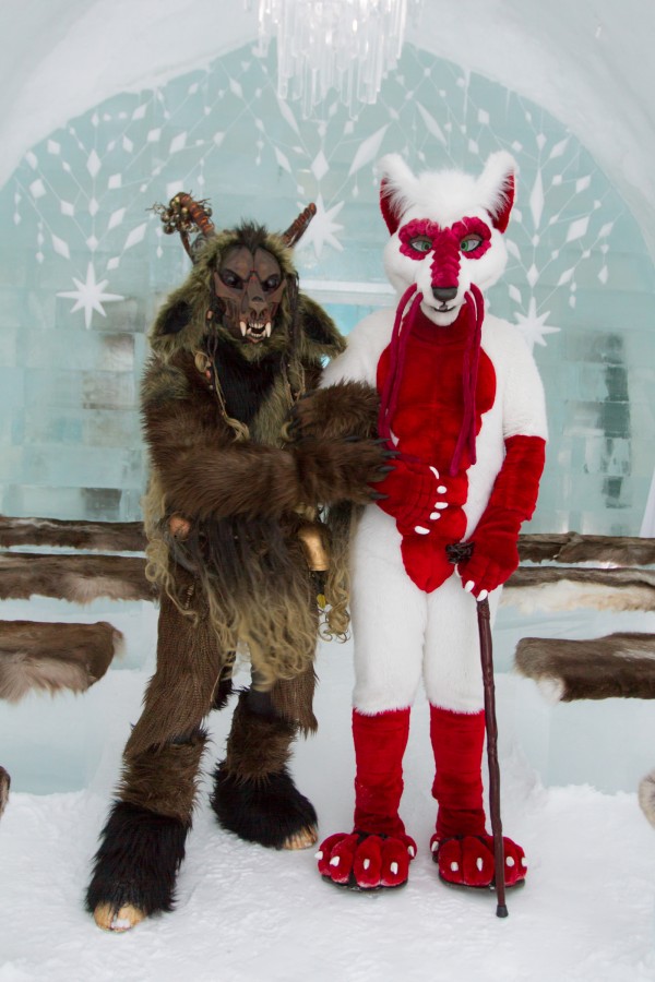 Furry northern Sweden trip, Ice Hotel