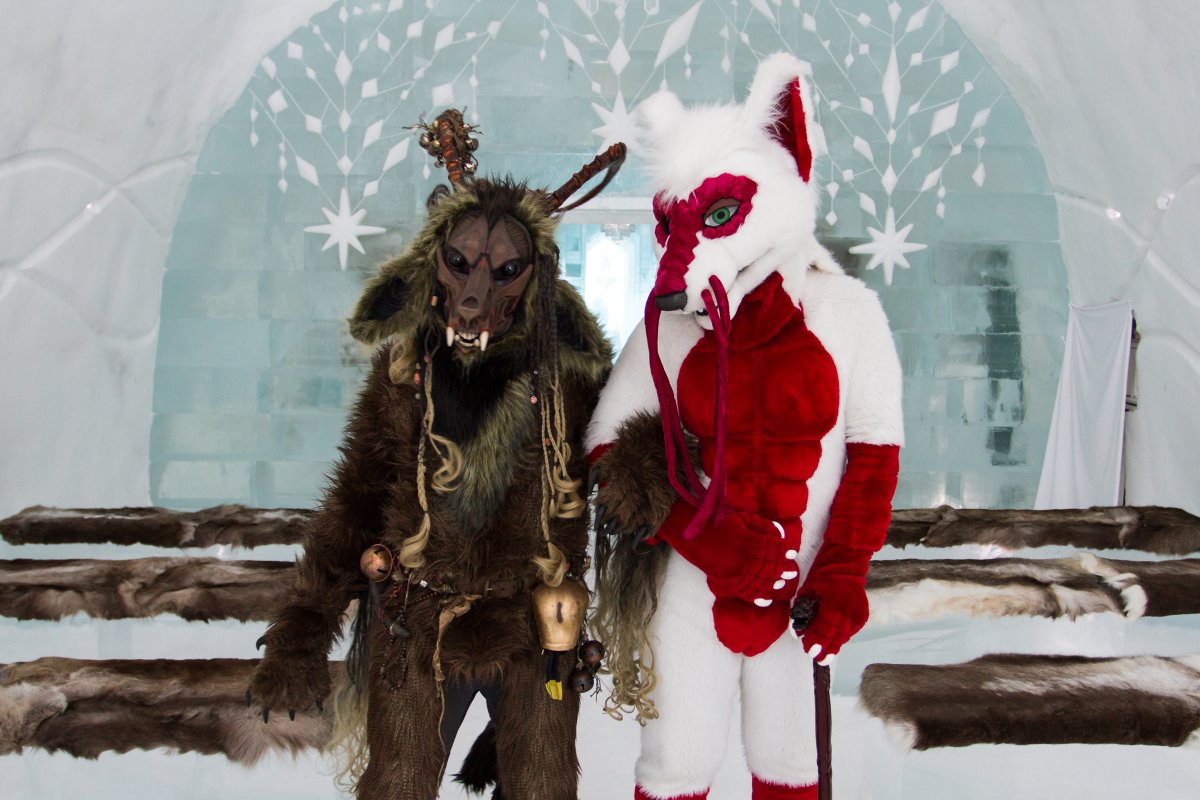 Furry northern Sweden trip, Ice Hotel