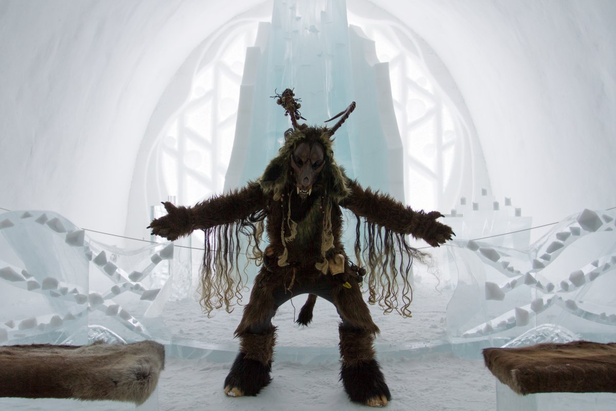 Furry northern Sweden trip, Ice Hotel