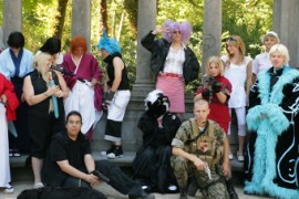 Belgian Cosplay Team picnic